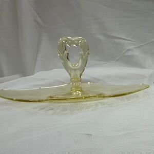 Vintage Paden City Glass Sandwich Tray Serving Platter